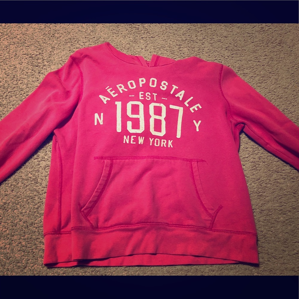 XL Aeropostale pink hoodie